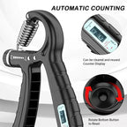 Adjustable Hand Grip Strengthener Fingers Exerciser